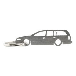 Opel Omega B wagon stainless steel keychain