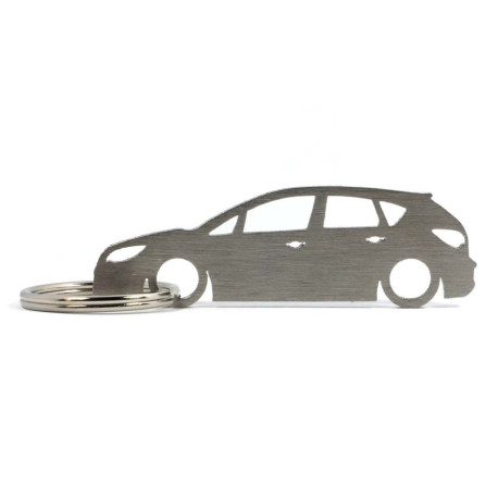 Car-Shapes keychains Opel Astra J 5d stainless steel keychain | race-shop.hu