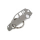 Car-Shapes keychains VW Volkswagen Tiguan MK1 stainless steel keychain | race-shop.hu