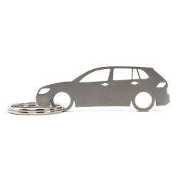 VW Volkswagen Tiguan MK2 stainless steel keychain
