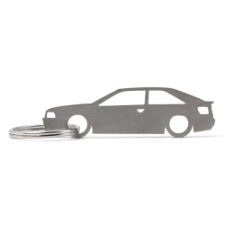 Audi 80 coupe stainless steel keychain