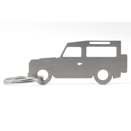 Car-Shapes keychains Land Rover Defender stainless steel keychain | race-shop.hu