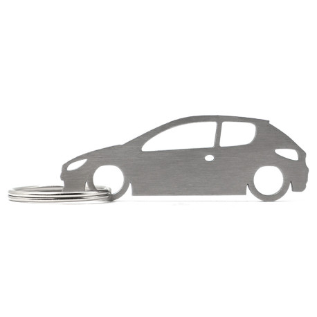 Car-Shapes keychains Peugeot 206 3d stainless steel keychain | race-shop.hu