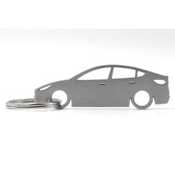 Tesla Model Y stainless steel keychain