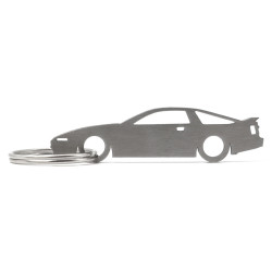 Toyota Supra MK3 stainless steel keychain