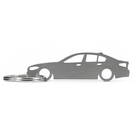Car-Shapes keychains BMW 5 series G30 limousine stainless steel keychain | race-shop.hu