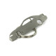 Car-Shapes keychains Ford Mustang IV gen. stainless steel keychain | race-shop.hu