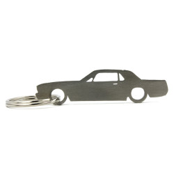 Ford Mustang 1965 stainless steel keychain