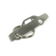 Car-Shapes keychains Ford Mustang 1965 stainless steel keychain | race-shop.hu