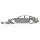 Car-Shapes keychains Volvo S90 stainless steel keychain | race-shop.hu