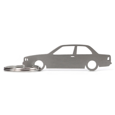 Car-Shapes keychains BMW 3 series E30 coupe stainless steel keychain | race-shop.hu