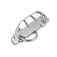 Car-Shapes keychains VW Sharan stainless steel keychain | race-shop.hu