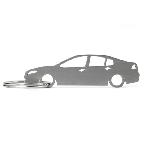 Car-Shapes keychains Renault Laguna 3gen sedan stainless steel keychain | race-shop.hu