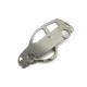 Car-Shapes keychains Renault Clio 2gen 3d stainless steel keychain | race-shop.hu