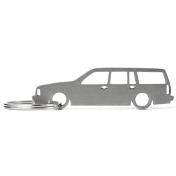 Volvo 740 kombi stainless steel keychain