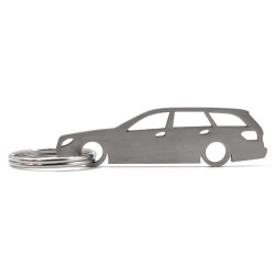 Mercedes W212 wagon stainless steel keychain