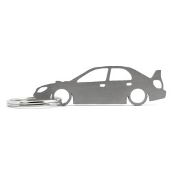 Subaru Impreza WRX STI GD hawkeye stainless steel keychain