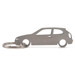 Toyota Corolla E11 3d stainless steel keychain