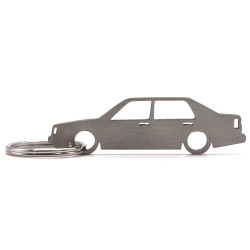 VW Volkswagen Jetta MK2 stainless steel keychain