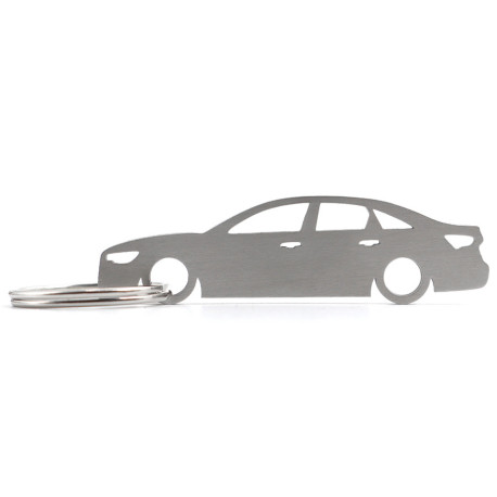 Car-Shapes keychains Audi A6 C8 sedan stainless steel keychain | race-shop.hu