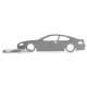 Car-Shapes keychains BMW 6 series E63 coupe stainless steel keychain | race-shop.hu