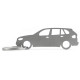 Car-Shapes keychains BMW X5 E70 stainless steel keychain | race-shop.hu