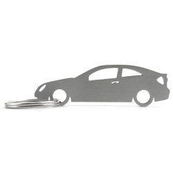 Mercedes C W203 compact stainless steel keychain