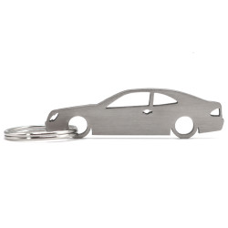 Mercedes W208 CLK stainless steel keychain