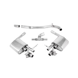 Milltek non-resonated cat-back valved exhaust for Volkswagen Arteon 2.0TSI 2017-21