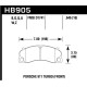 Fékbetétek HAWK performance Hawk Brake Pad DTC-60 HB905G.646 | race-shop.hu