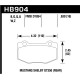 Fékbetétek HAWK performance Hawk Brake Pad DTC-60 HB904G.630 | race-shop.hu