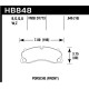 Fékbetétek HAWK performance Hawk Brake Pad Performance Ceramic HB848Z.646 | race-shop.hu