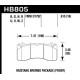 Fékbetétek HAWK performance Hawk Brake Pad DTC-70 HB805U.615 | race-shop.hu