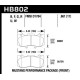 Fékbetétek HAWK performance Hawk Brake Pad HP Plus HB802N.661 | race-shop.hu