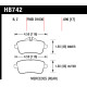 Fékbetétek HAWK performance Hawk Brake Pad Performance Ceramic HB742Z.690 | race-shop.hu