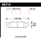 Fékbetétek HAWK performance Hawk Brake Pad Performance Ceramic HB710Z.706 | race-shop.hu
