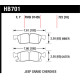 Fékbetétek HAWK performance Hawk Brake Pad HPS HB701F.723 | race-shop.hu