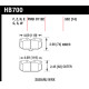 Fékbetétek HAWK performance Hawk Brake Pad DTC-60 (14 mm) HB700G.562 | race-shop.hu
