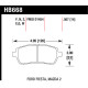 Fékbetétek HAWK performance Hawk Brake Pad ER-1 HB668D.567 | race-shop.hu