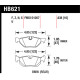 Fékbetétek HAWK performance Hawk Brake Pad HPS HB621F.638 | race-shop.hu