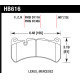 Fékbetétek HAWK performance Hawk Brake Pad HP Plus HB616N.607 | race-shop.hu