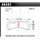 Fékbetétek HAWK performance Hawk Brake Pad ER-1 HB582D.660 | race-shop.hu