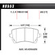 Fékbetétek HAWK performance Hawk Brake Pad Performance Ceramic HB553Z.652 | race-shop.hu