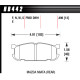 Fékbetétek HAWK performance Hawk Brake Pad HPS HB442F.496 | race-shop.hu