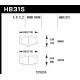 Fékbetétek HAWK performance Hawk Brake Pad HPS 5.0 HB315B.669 | race-shop.hu