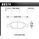 Fékbetétek HAWK performance Hawk Brake Pad HP Plus HB274N.610 | race-shop.hu