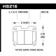 Fékbetétek HAWK performance Hawk Brake Pad HPS 5.0 HB216B.590 | race-shop.hu