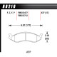 Fékbetétek HAWK performance Hawk Brake Pad Performance Ceramic HB210Z.677 | race-shop.hu