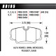Fékbetétek HAWK performance Hawk Brake Pad HPS HB195F.640 | race-shop.hu