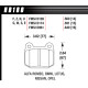 Fékbetétek HAWK performance Hawk Brake Pad HP Plus HB180N.560 | race-shop.hu
